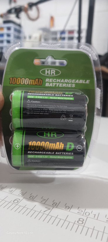 باتری 10/000mAh قابل شارژ ۴ عددی